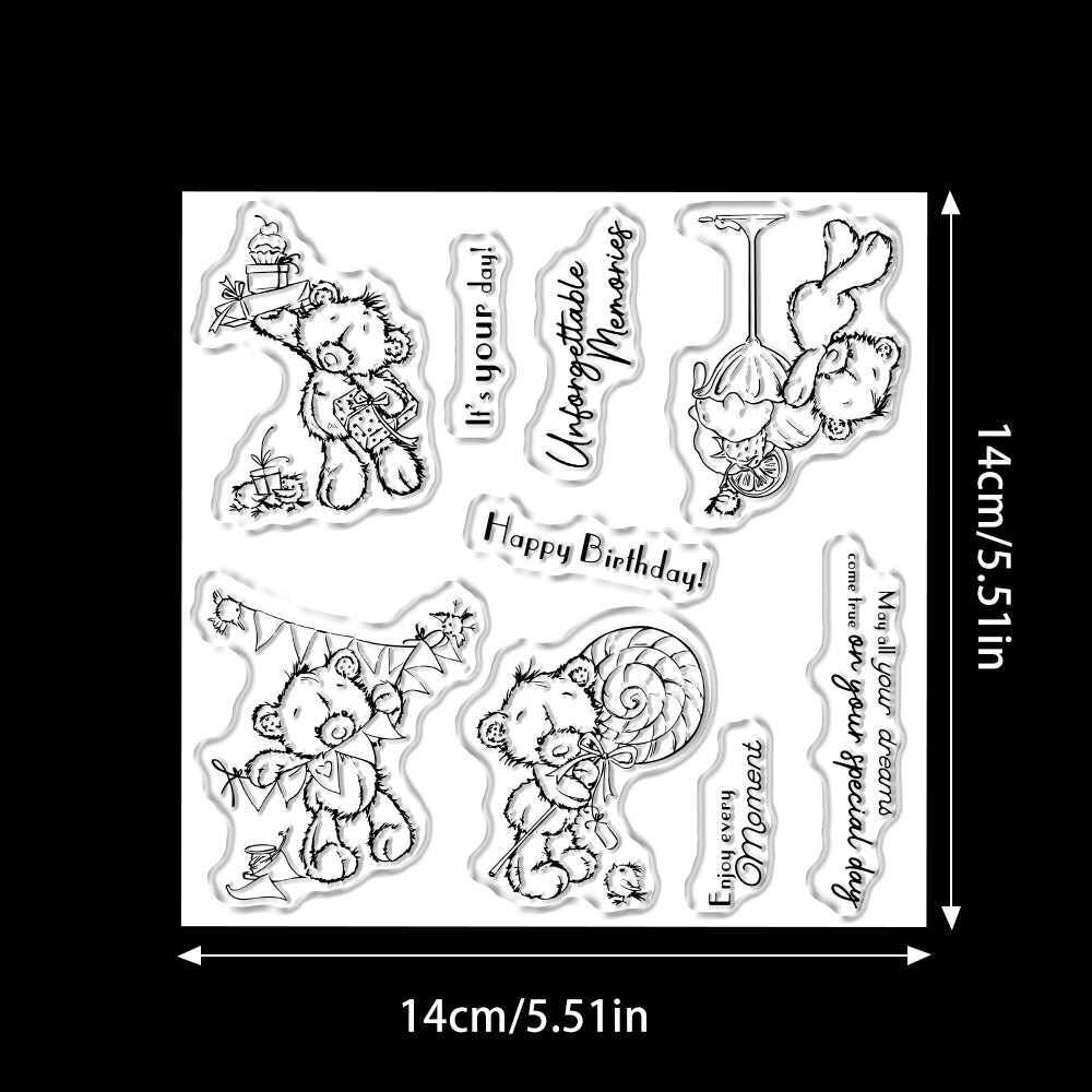 Birthday Wishes Dies & Stamps Set