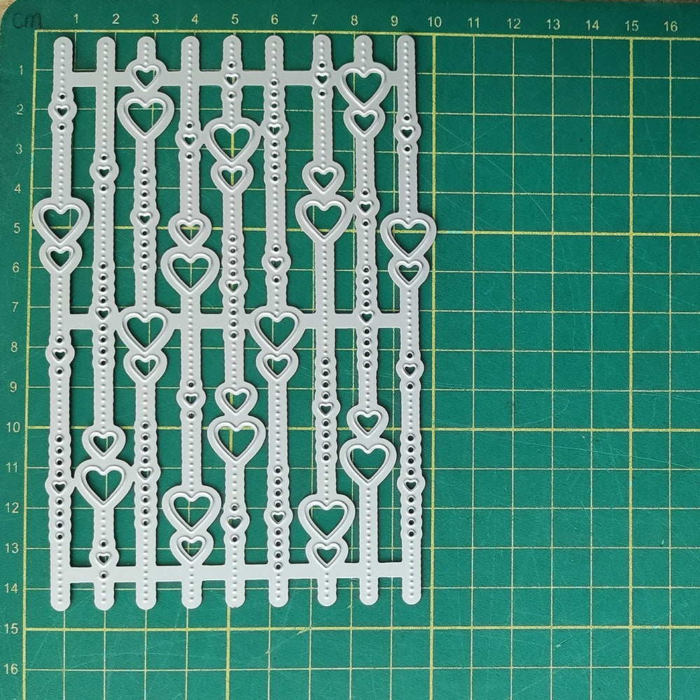 Love Background Frame Cutting Dies