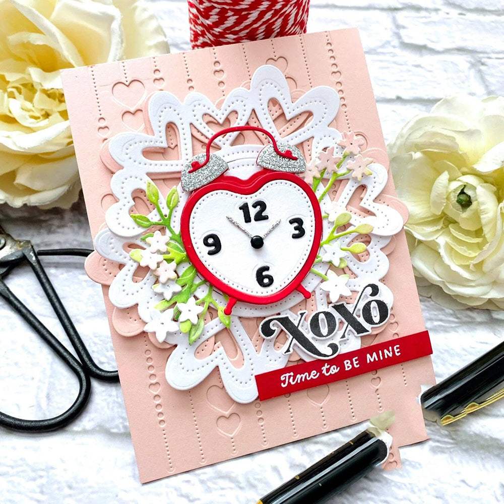 Love Background Frame Cutting Dies