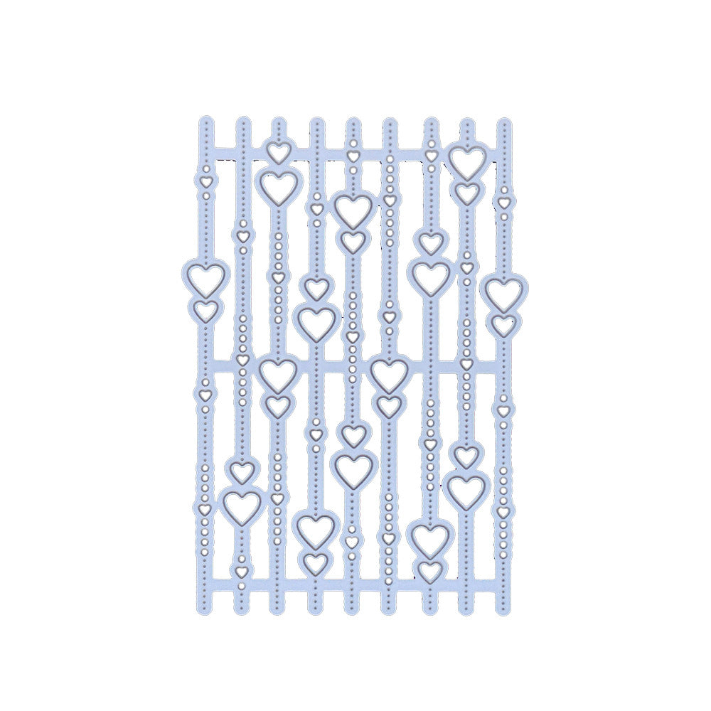 Love Background Frame Cutting Dies