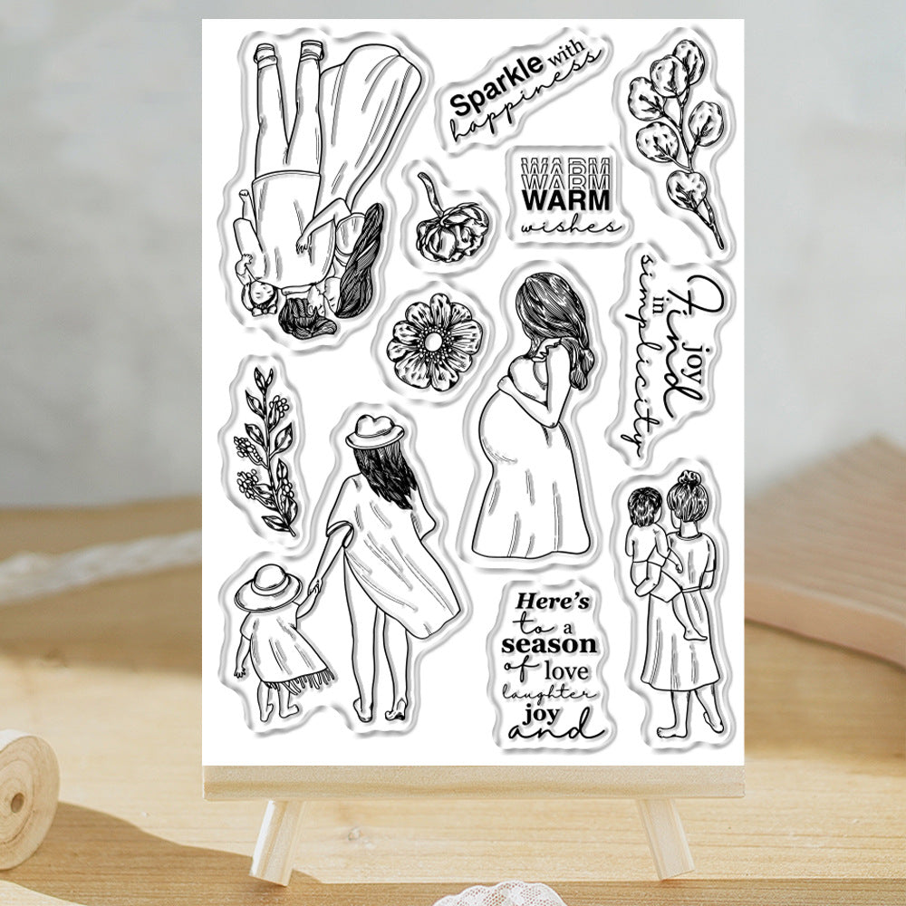 Family Time Clear Stamps