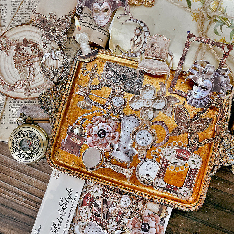 Vintage Style DIY Album Scrapbook Paper
