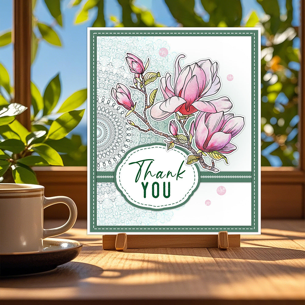 Spring Flower Clear Stamps