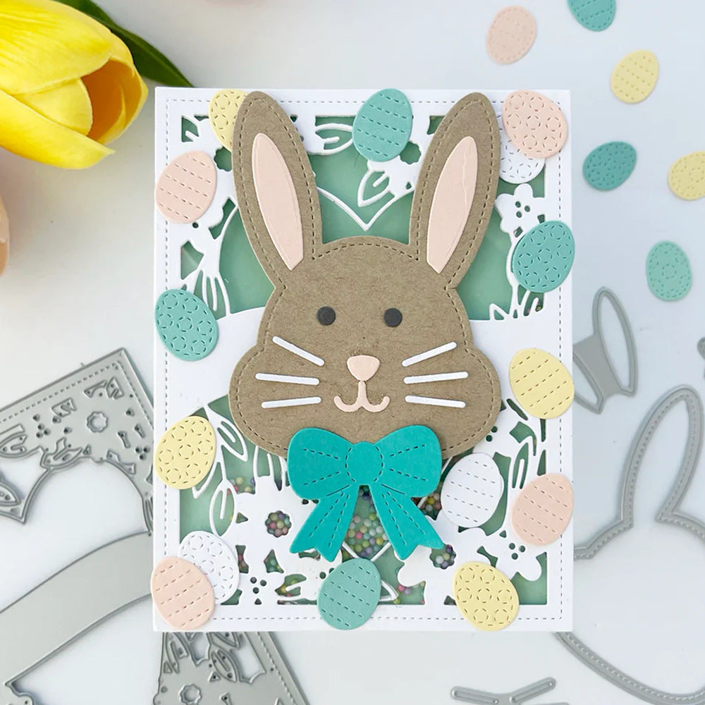 Easter Bunny Head Metal Cutting Dies