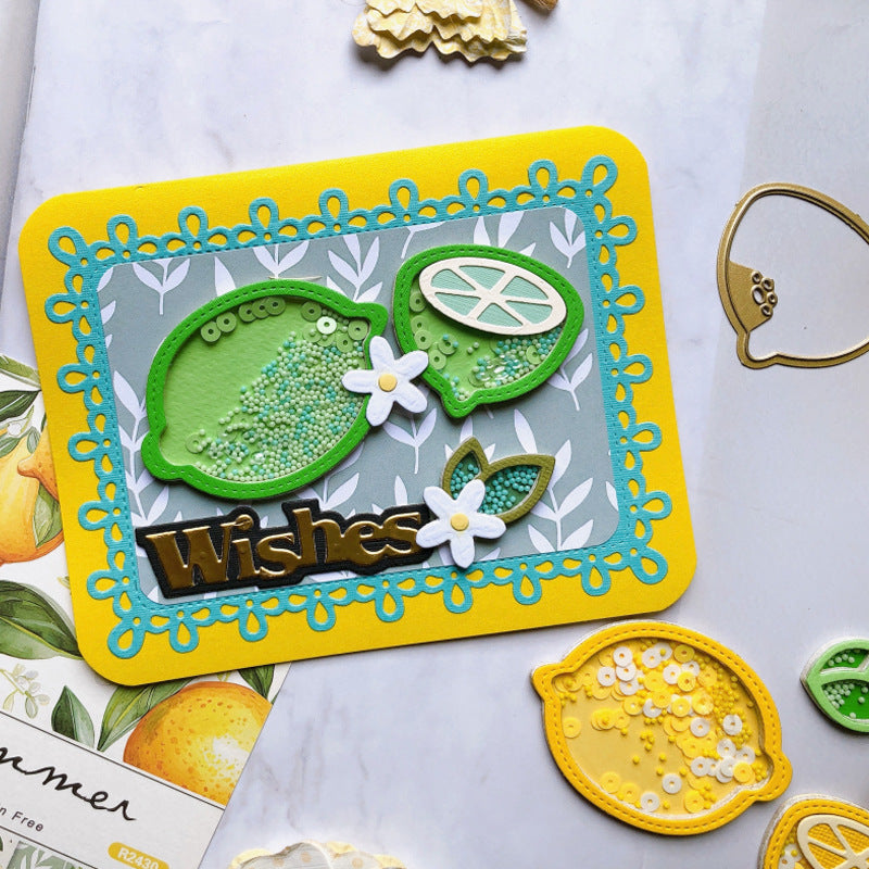 Lemon Metal Cutting Dies
