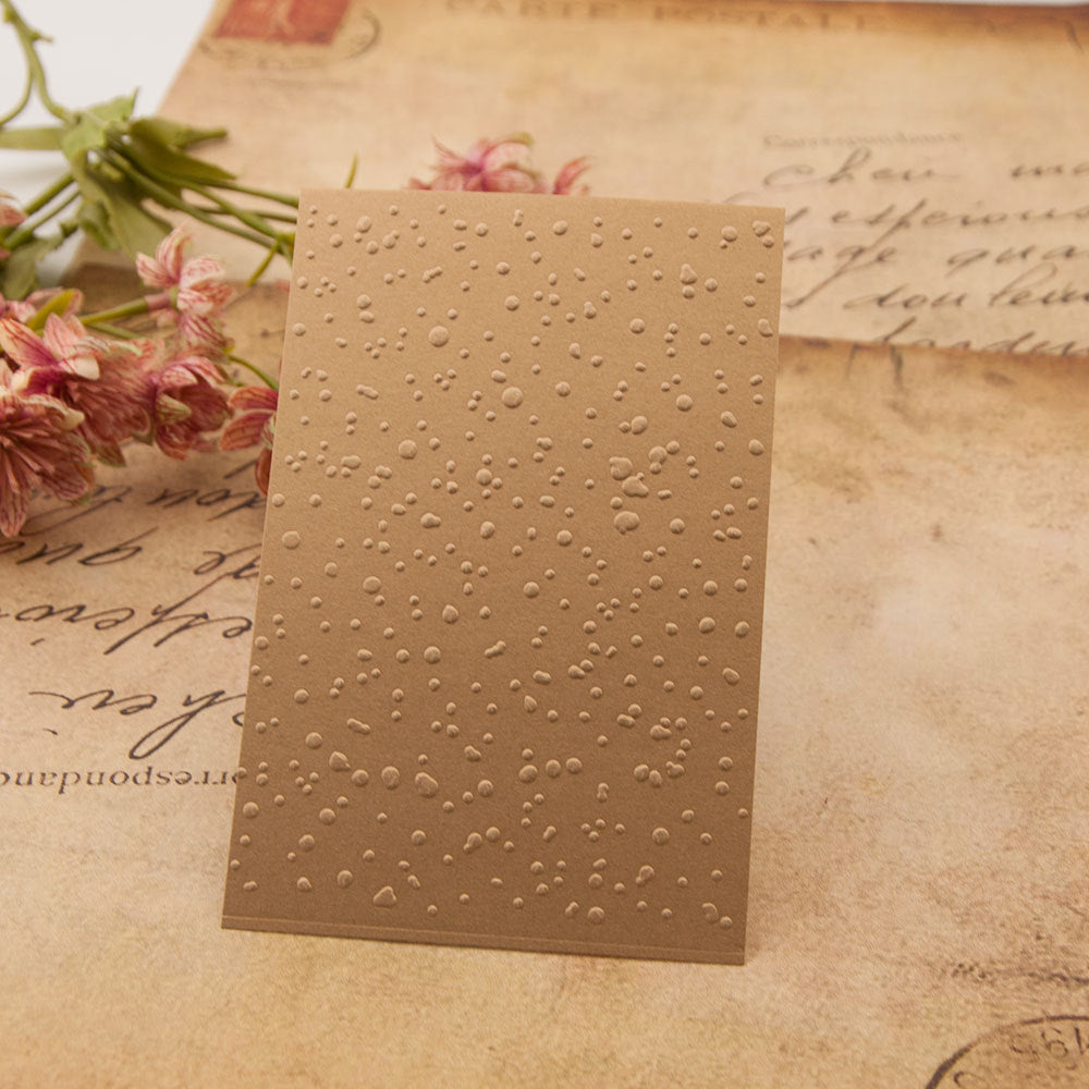 Dots Pattern Plastic Embossing Folder