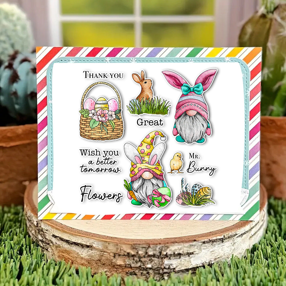 Easter Gnomes Dies & Stamps Set