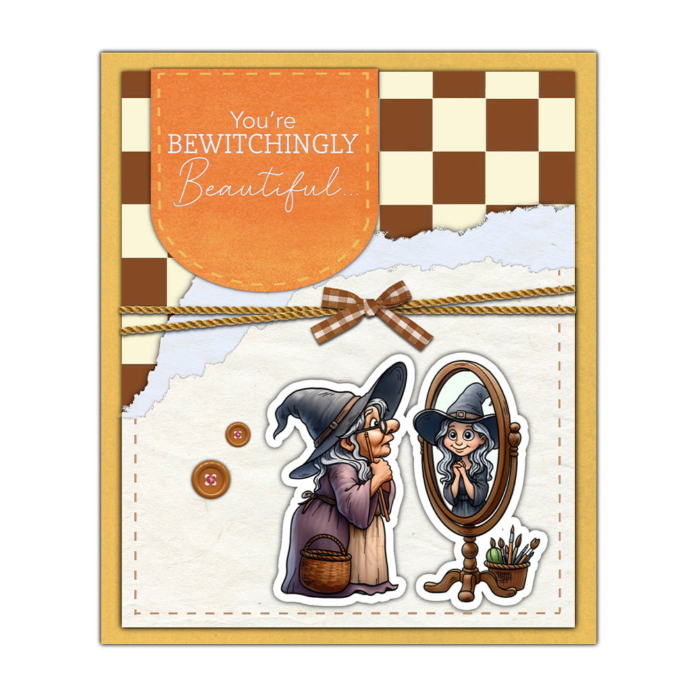 Halloween Granny Dies & Stamps Set