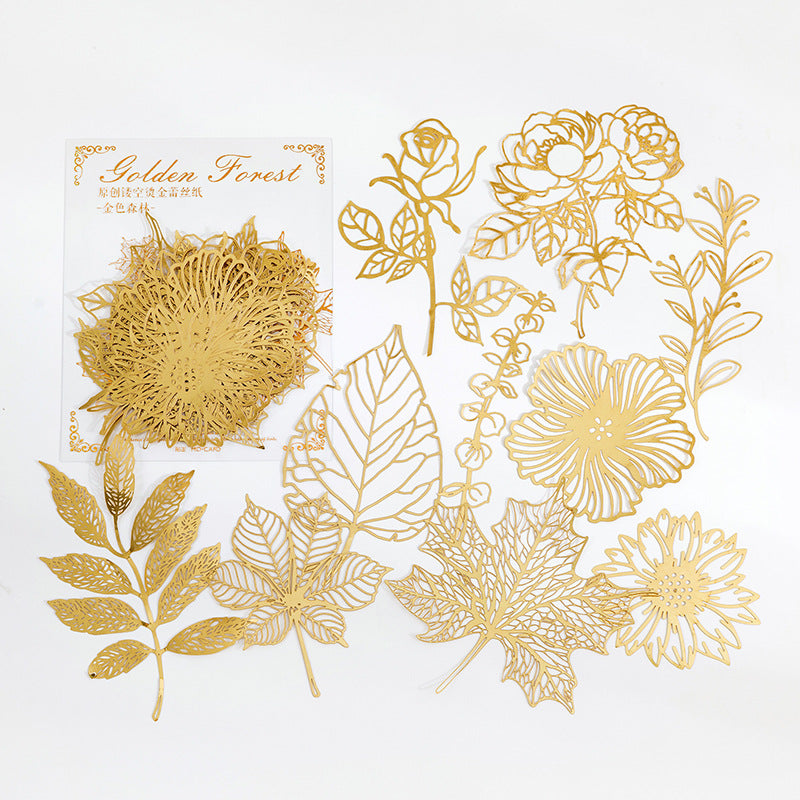 Hot Stamping Hollow Lace Paper