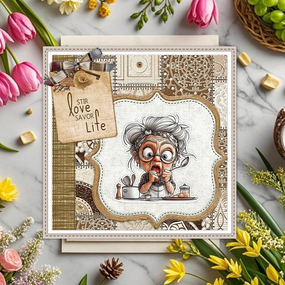 Grandma's Daily Life Dies & Stamps Set