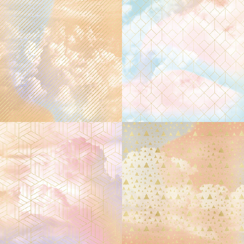 24PCS 6" Pink Champagne Scrapbook Paper & Cardstock