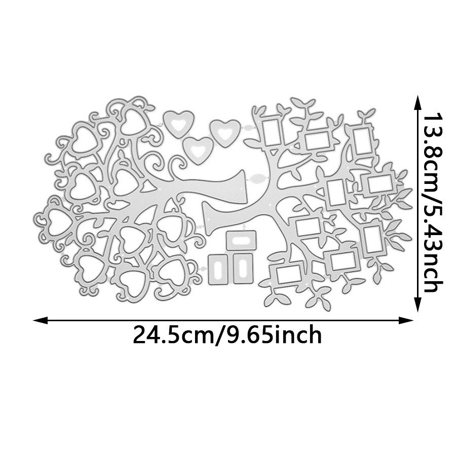 Love Tree Metal Cutting Dies