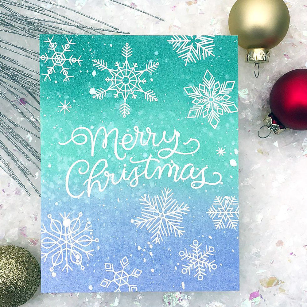 Winter Snowflakes Series Dies & Stamps Set