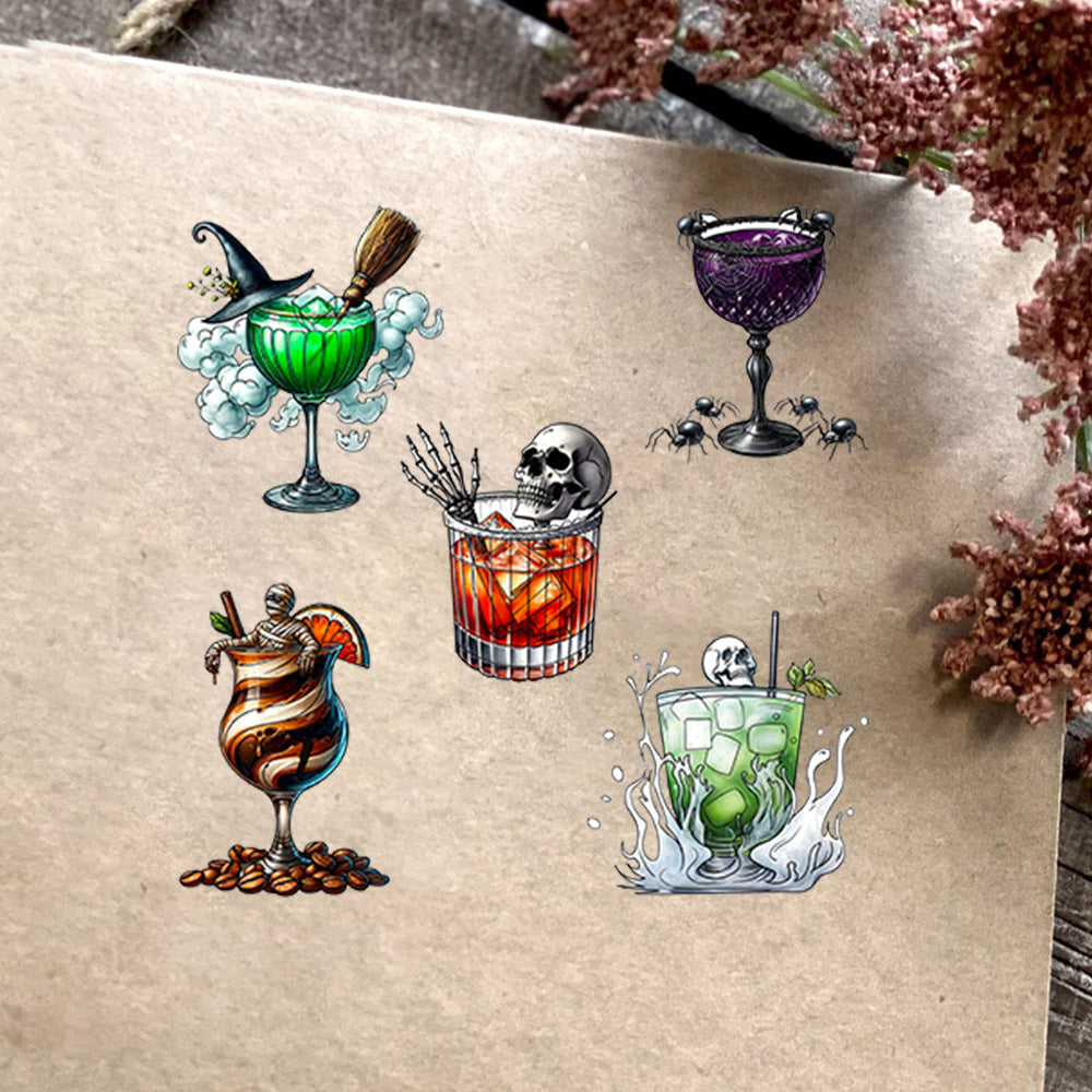 Halloween Goblet Dies & Stamps Set