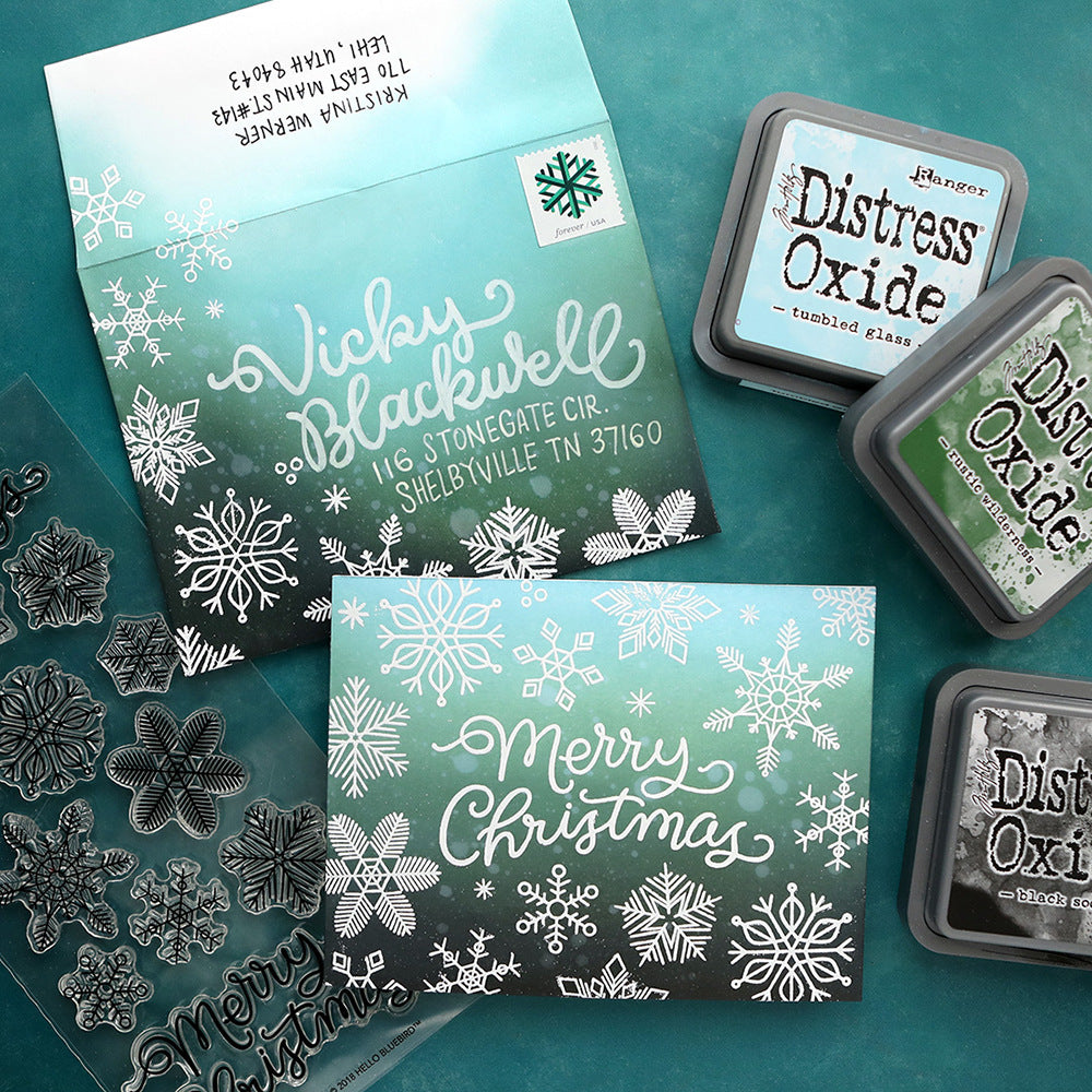 Winter Snowflakes Series Dies & Stamps Set