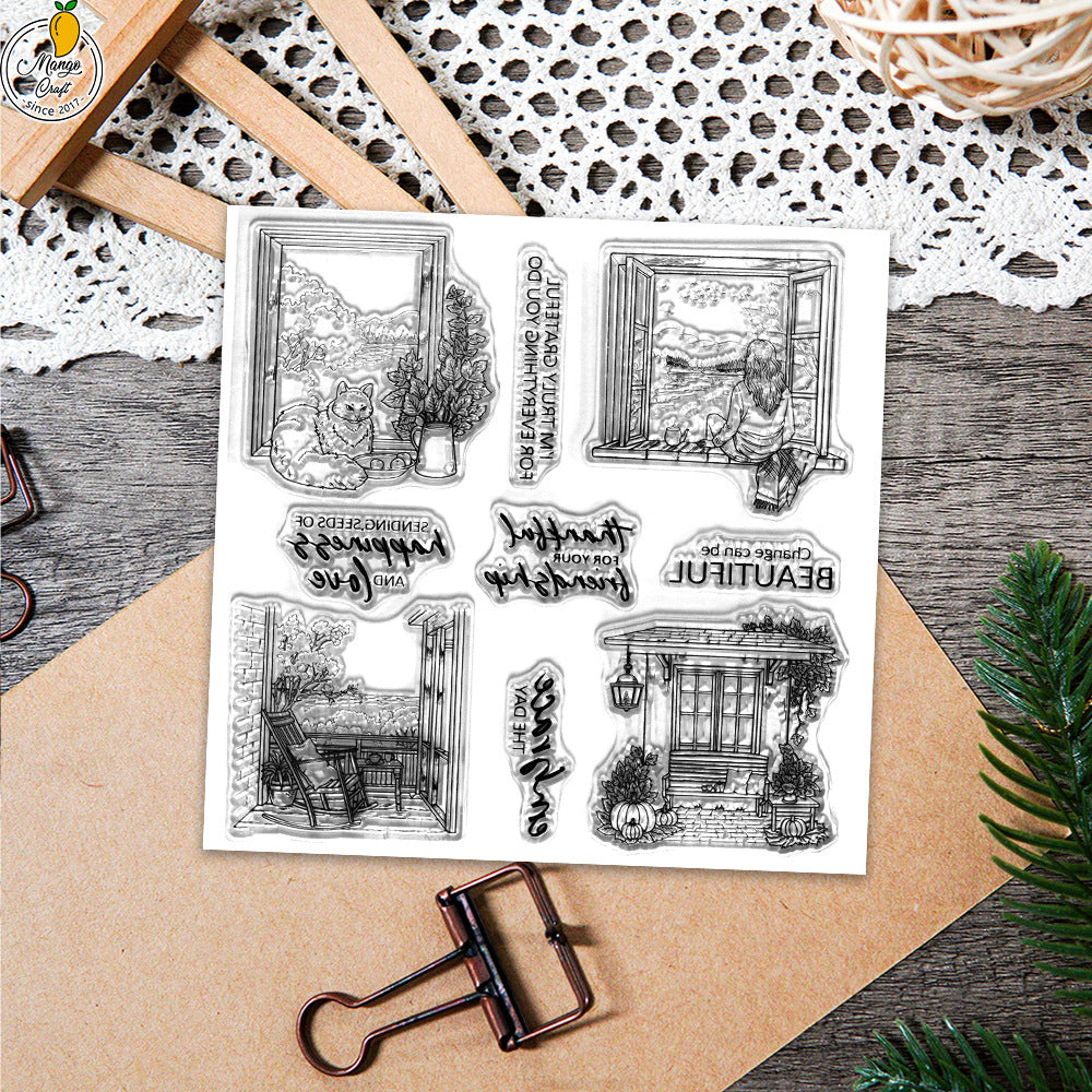Autumn Atmosphere Dies & Stamps Set