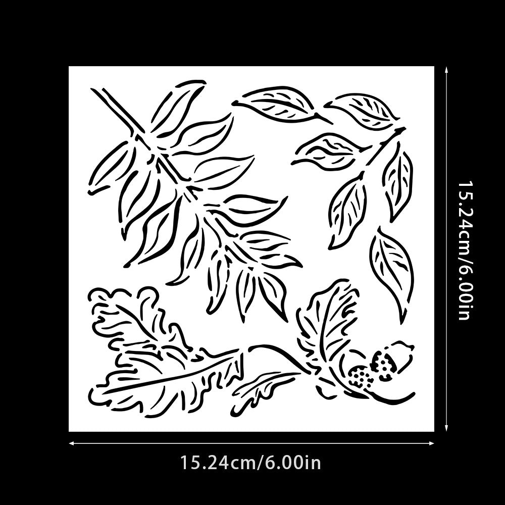 Leaves DIY Painting Hollow Stencil