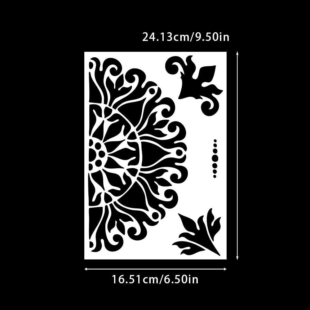 Printed Pattern DIY Painting Hollow Stencil