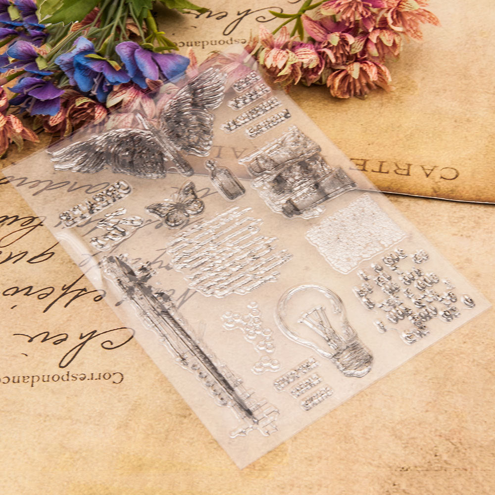 DIY Scrapbook Clear Stamps