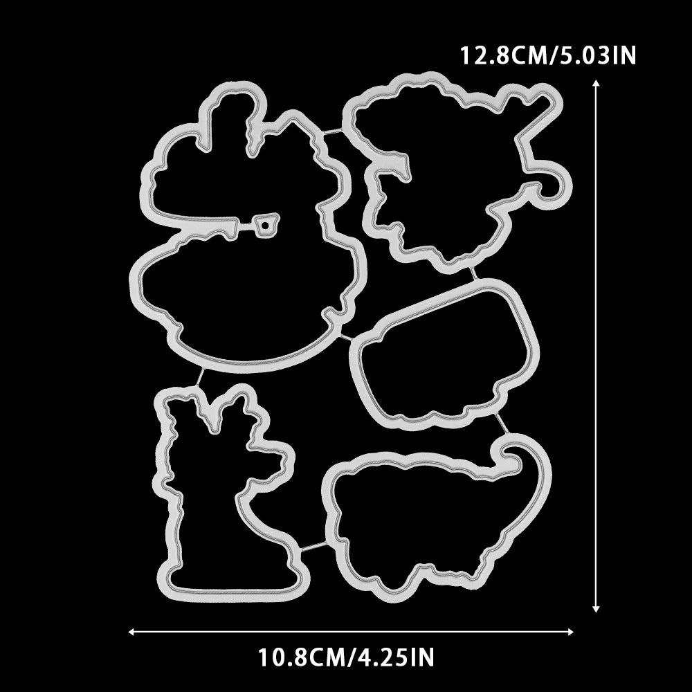 Christmas Snack Shop Dies & Stamps Set