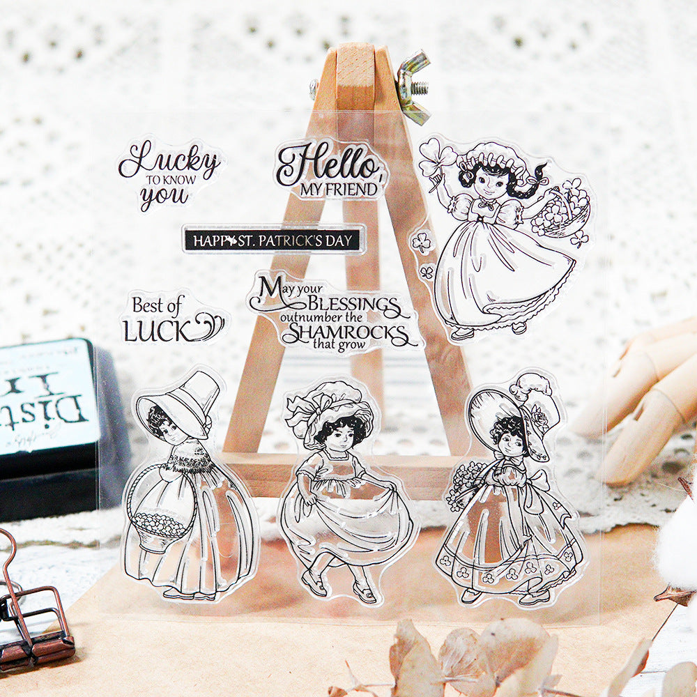 St. Patrick's Day Theme Clear Stamps