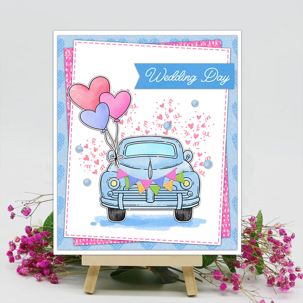 Valentine's Day Theme Dies & Stamps Set