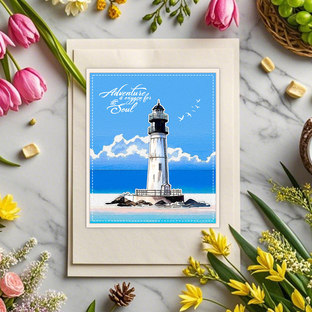 Lighthouse Navigation Dies & Stamps Set