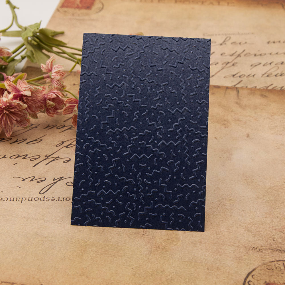 Decorative Background Pattern Plastic Embossing Folder