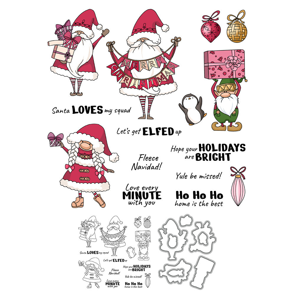 Santa Claus Dies & Stamps Set