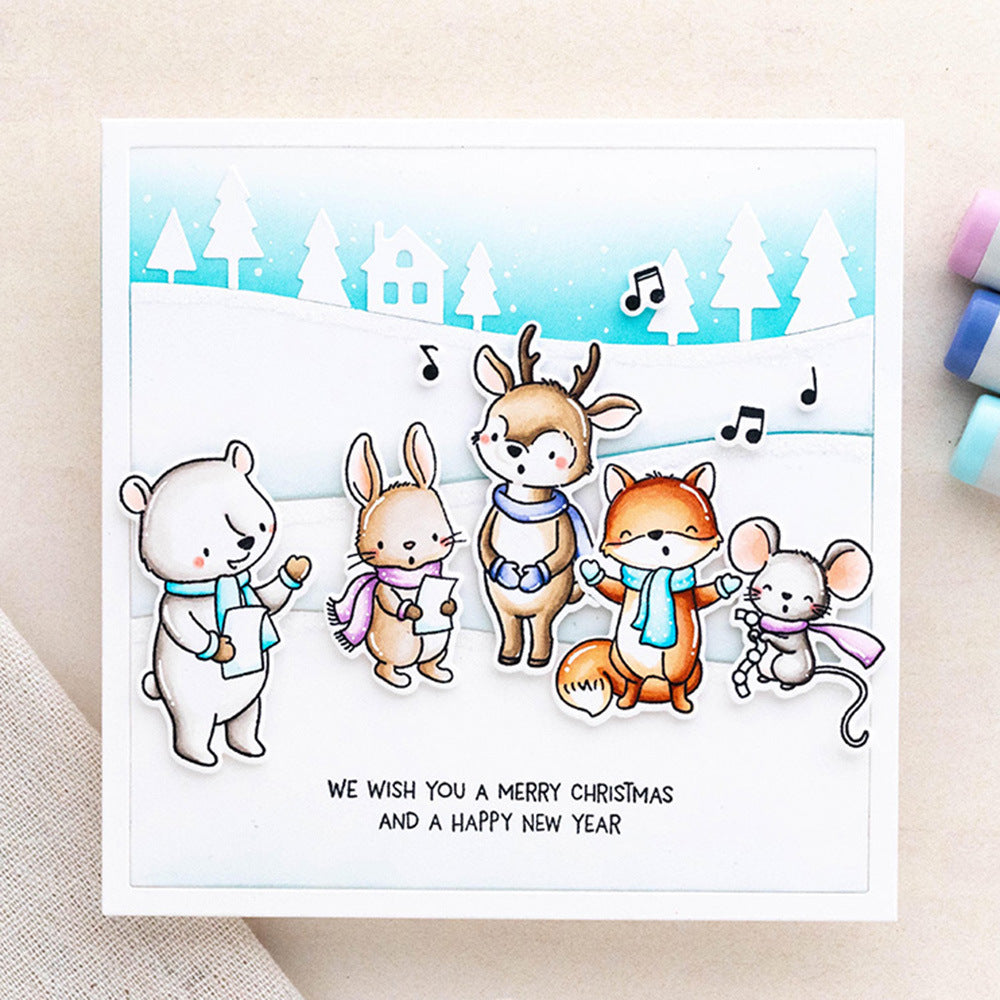 Animal Series Dies & Stamps Set