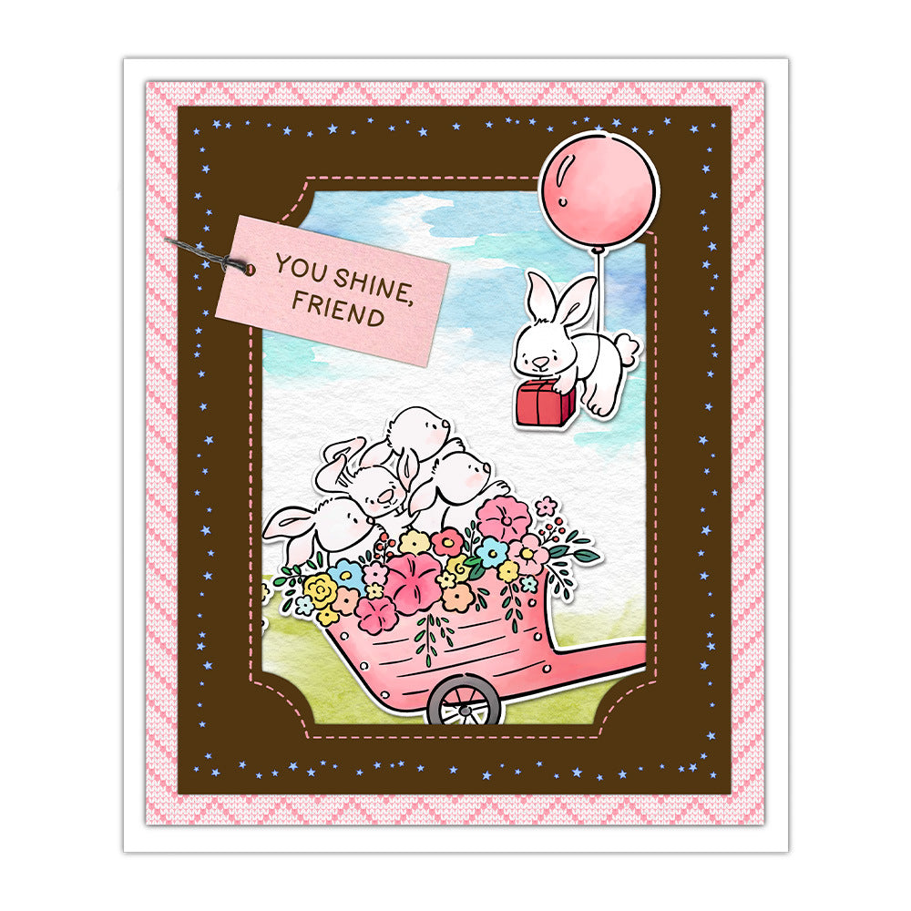 Easter Bunny Clear Stamps
