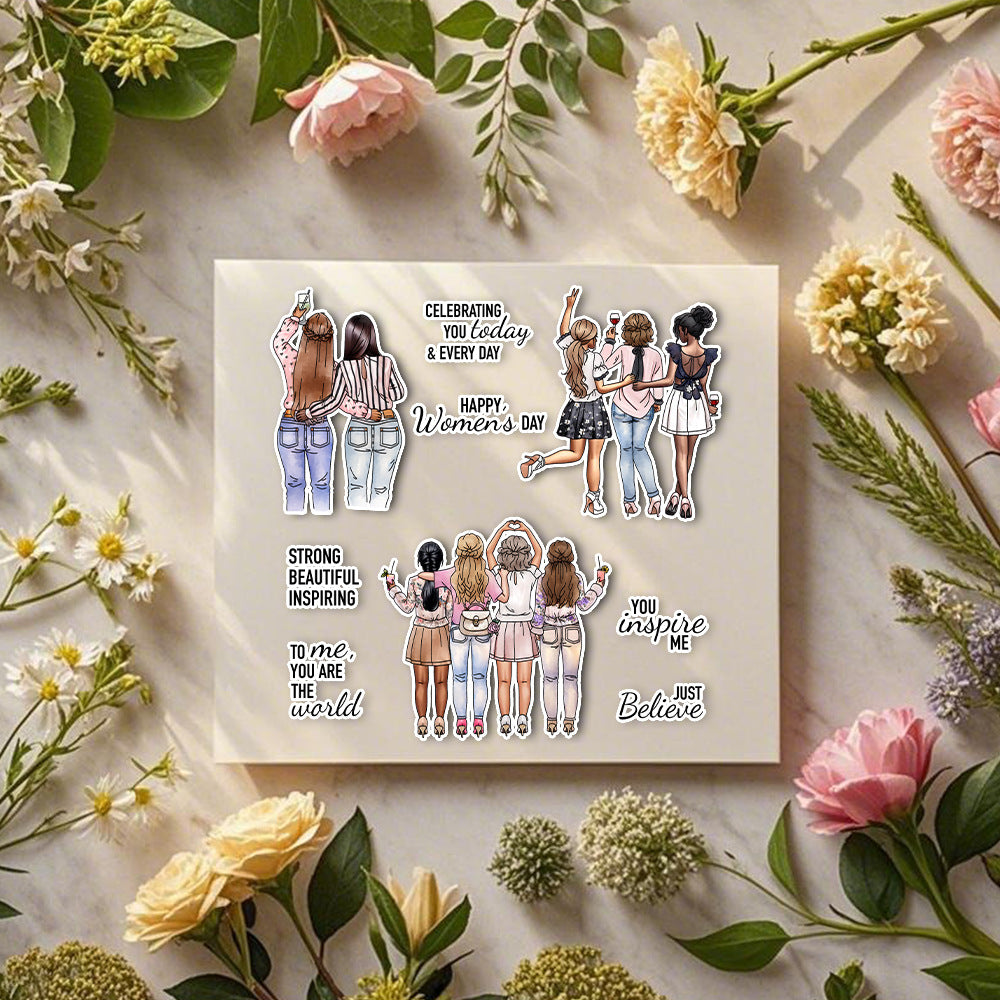 Great Girl Friendship Dies & Stamps Set