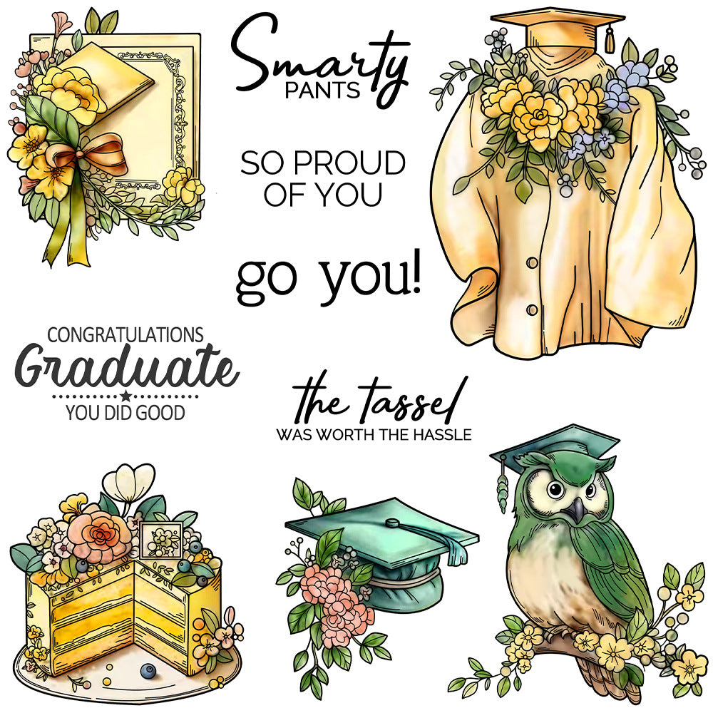 Graduation Season Theme Dies & Stamps Set