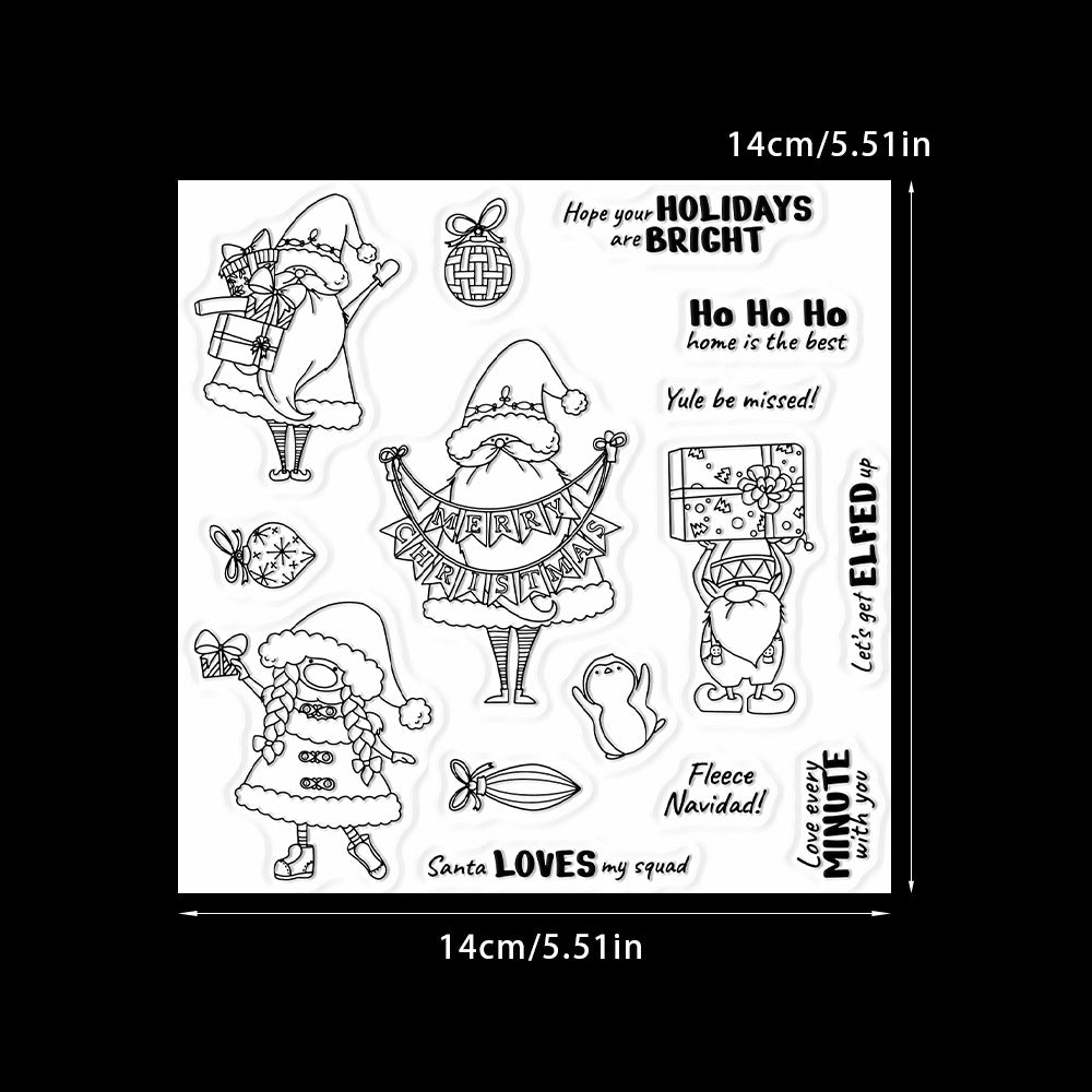 Santa Claus Dies & Stamps Set