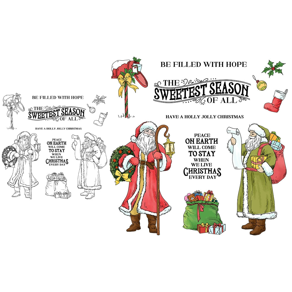 Santa Claus Dies & Stamps Set
