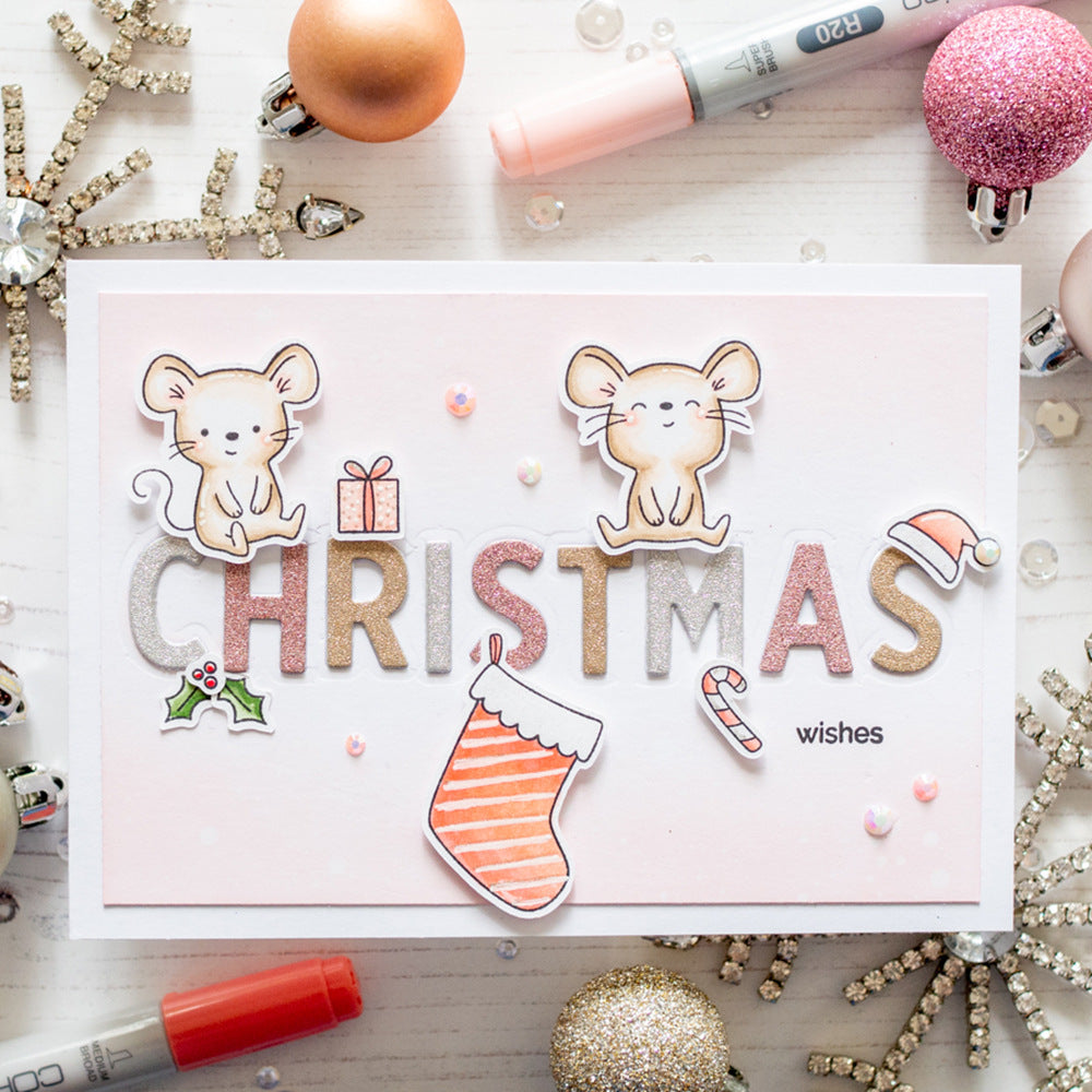 Christmas Series Dies & Stamps Set