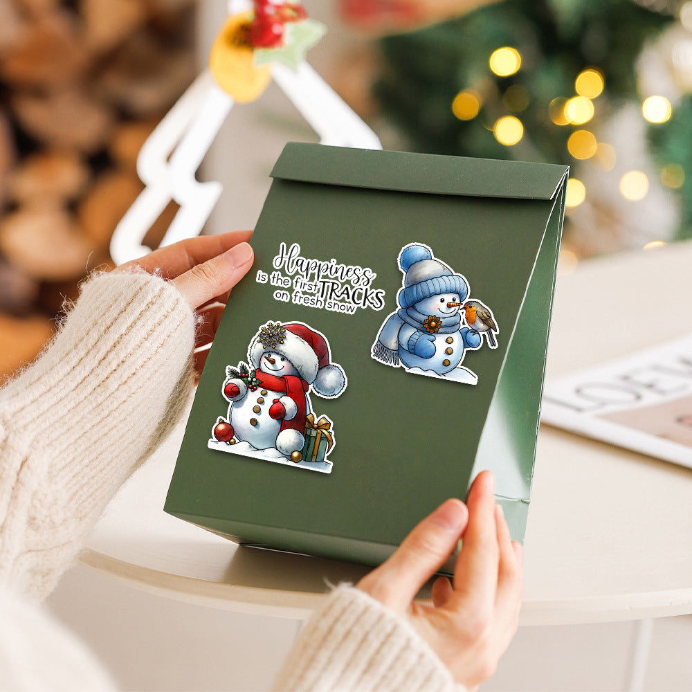 Christmas Snowman Dies & Stamps Set