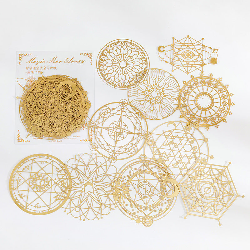 Hot Stamping Hollow Lace Paper