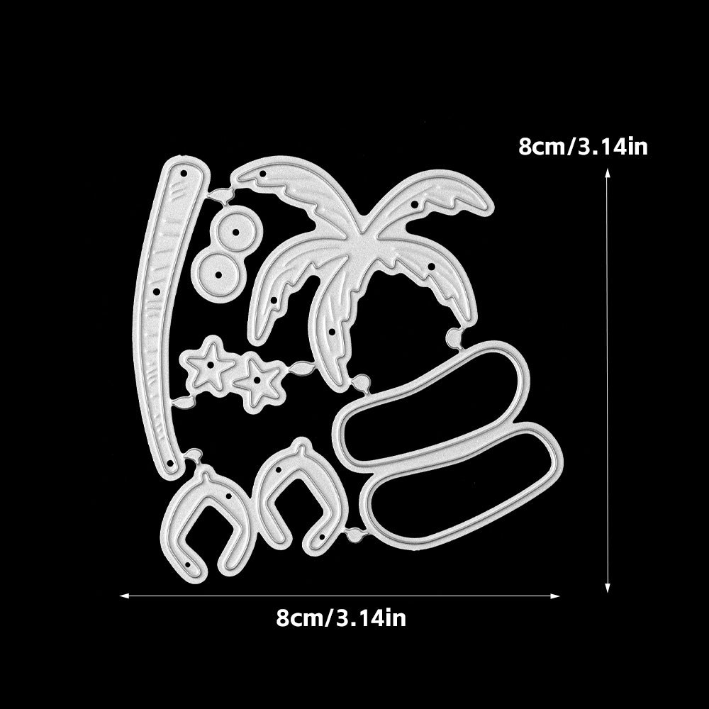 Coconut Slippers Metal Cutting Dies