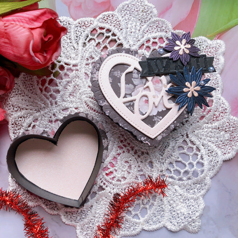 3D Love Box Metal Cutting Dies