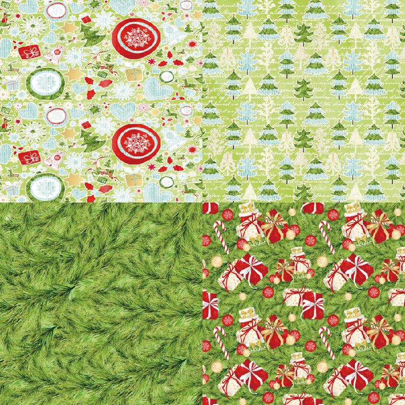 24PCS 6" Vitality Scrapbook Paper & Cardstock