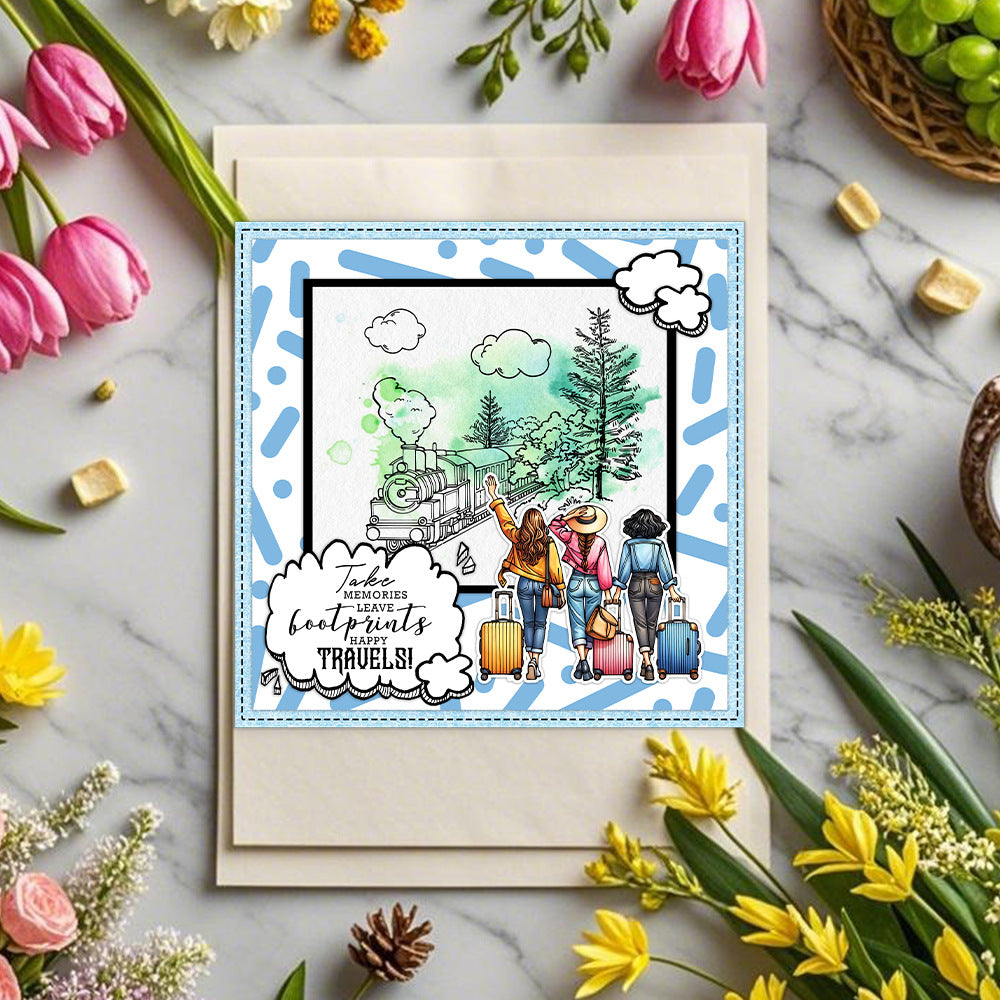 Girls' Trip Clear Stamps