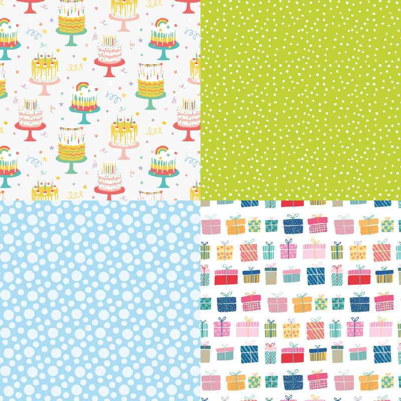 24PCS 6" Keep Growing Scrapbook Paper & Cardstock