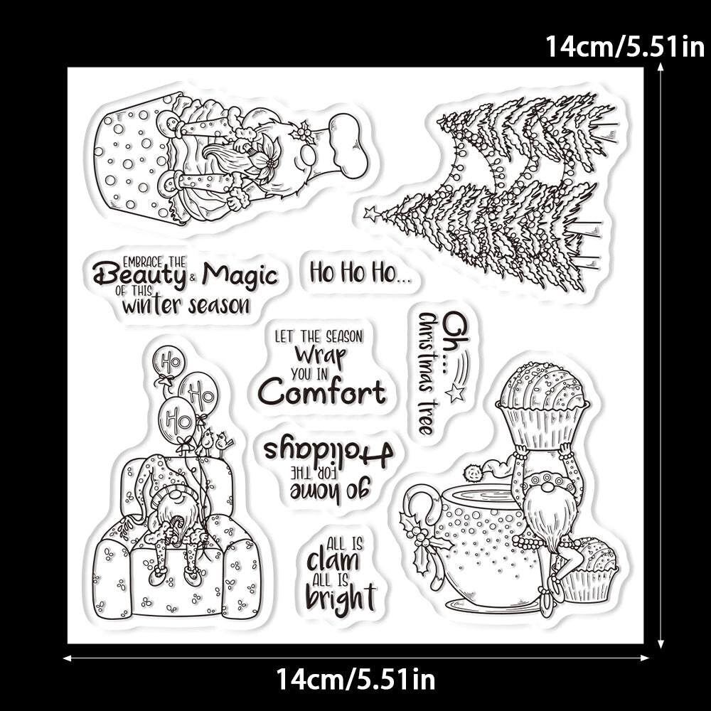 Christmas Gnome Dies & Stamps Set