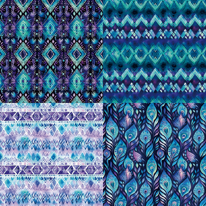 24PCS 6" Gypsy Scrapbook Paper & Cardstock