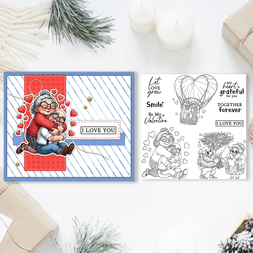 Valentine's Day Theme Clear Stamps