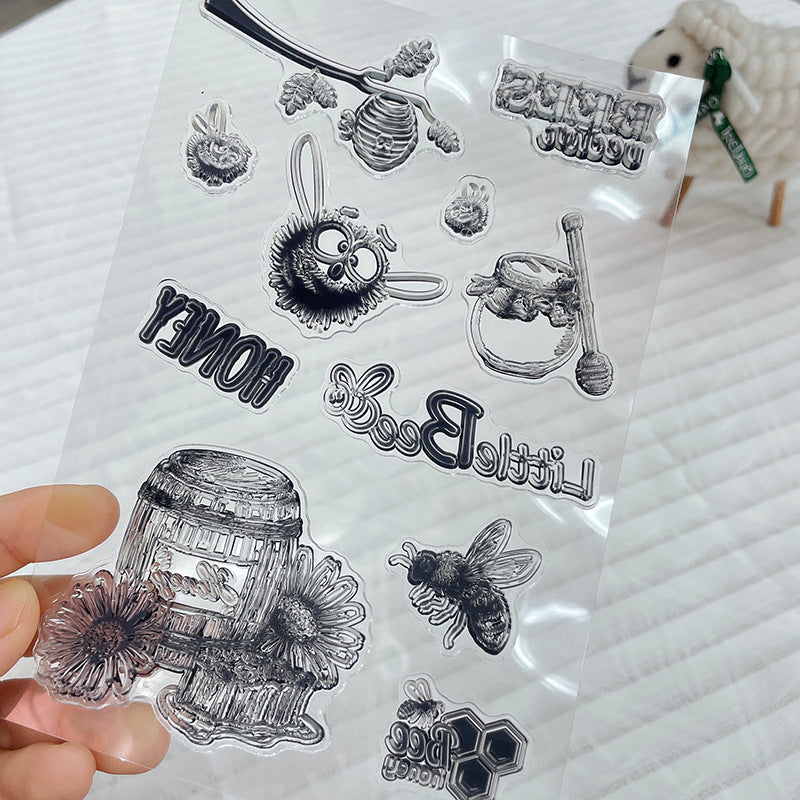 Little Bee Clear Stamps
