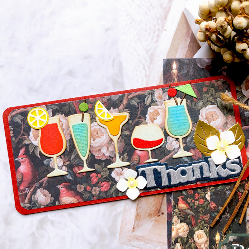 Summer Drinks Metal Cutting Dies