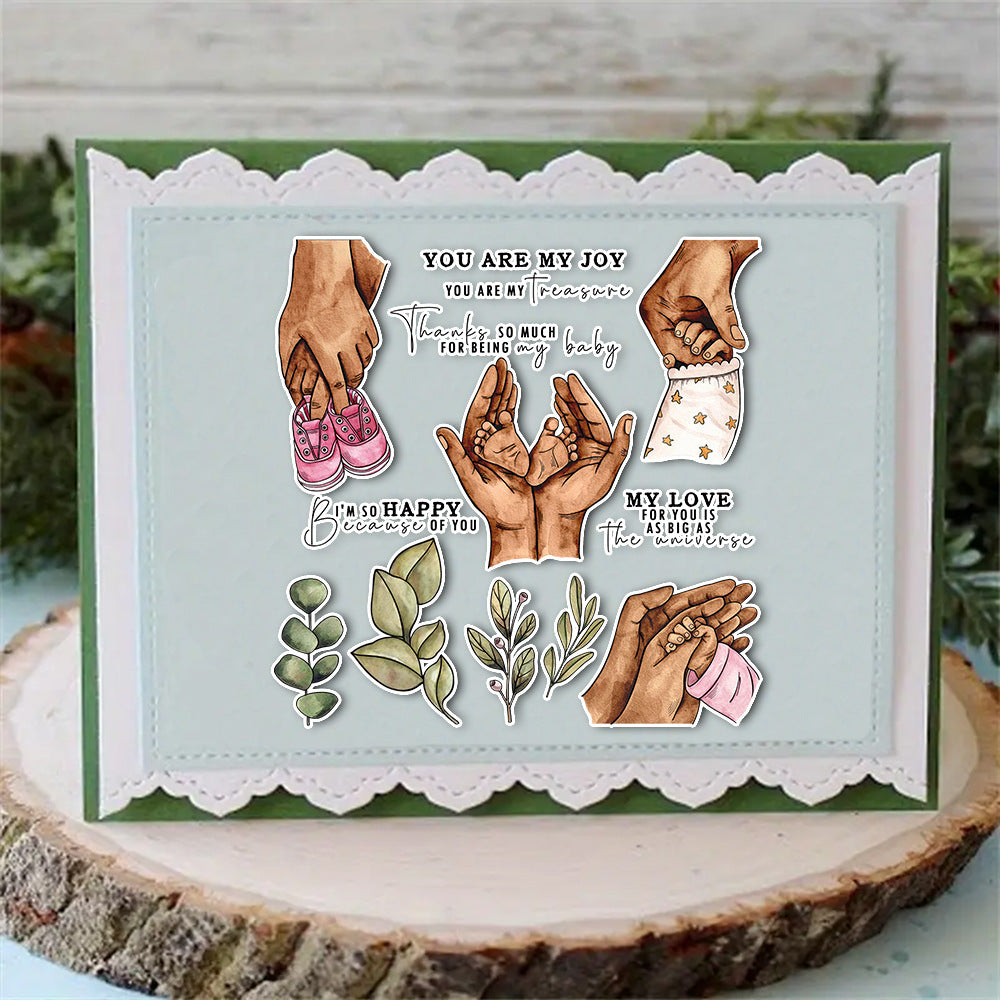 Family and Baby Clear Stamps