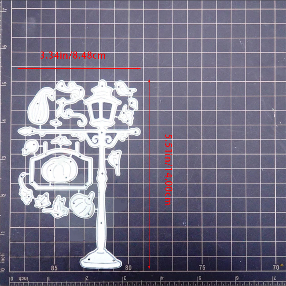 Pumpkin Street Lights Metal Cutting Dies
